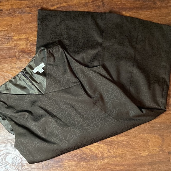 Coldwater creek dress 16 delicate leopard print brown. - Picture 1 of 5